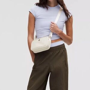Lululemon White Crossbody Bag